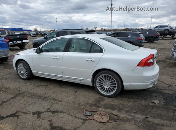 YV140MAM7G1197256 2016 VOLVO S80 White Tył lewy