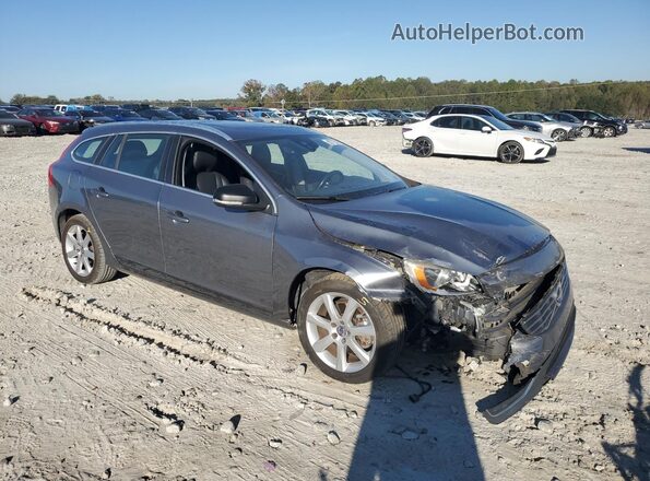 YV140MEK2H1337627 2017 VOLVO V60 Gray წინა მარჯვენა