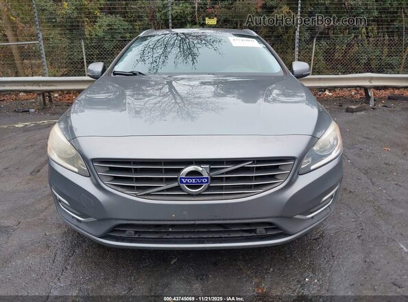 YV140MEK4G1296965 2016 VOLVO V60 Серебряный Вид щитка приборов