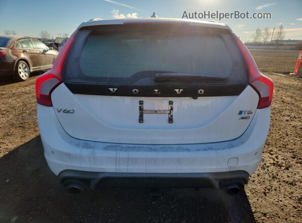 YV149MSL3J2383812 2018 VOLVO V60 White Вид ззаду