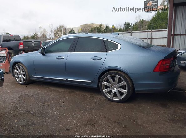 YV1A22ML2H1000970 2017 VOLVO S90 Синий Панорамный вид салона 360°
