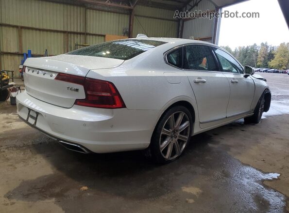YV1A22MLXH1017077 2017 VOLVO S90 Белый Задняя правая четверть