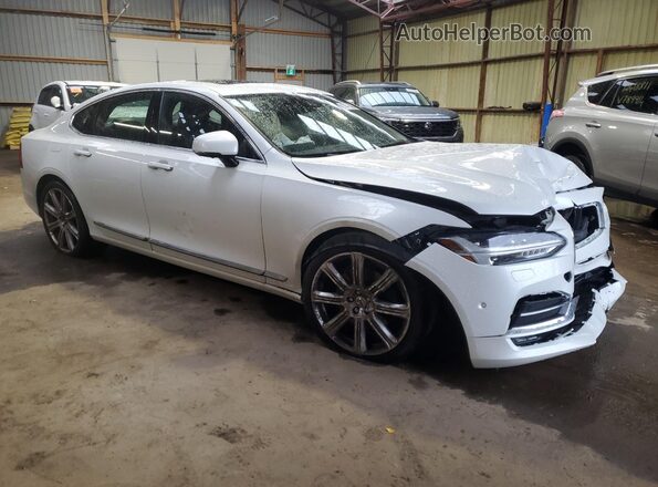YV1A22MLXH1017077 2017 VOLVO S90 Белый Передняя правая четверть