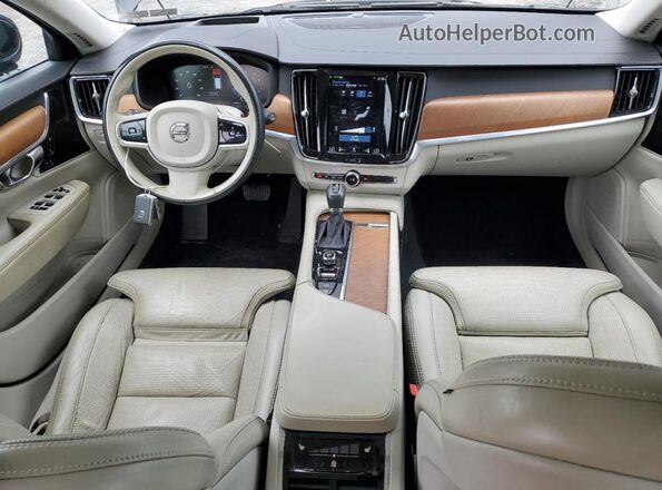 YV1A22VL8L1136382 2020 VOLVO V90 Черный Вид панели приборов