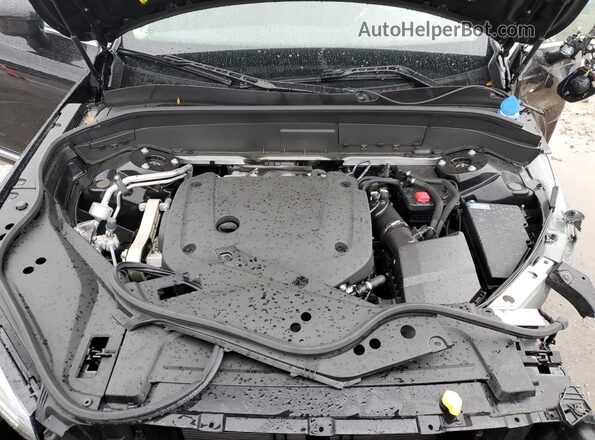 YV4062PE7R1199810 2024 VOLVO XC90 Black Widok komory silnika