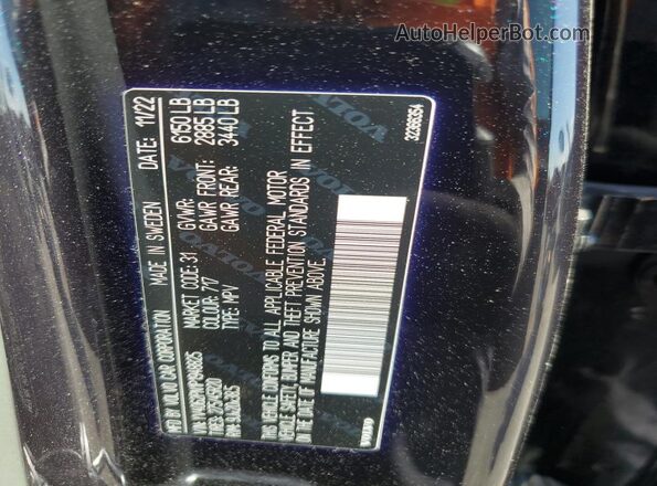 YV4062PN1P1948825 2023 VOLVO XC90 Black 