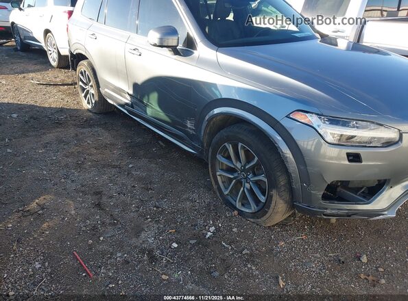 YV4102CK4K1452038 2019 VOLVO XC90 Gray Դիմացի տեսք