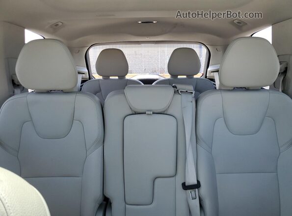 YV4102CK7L1611295 2020 VOLVO XC90 Blue უკანა სავარძლების ხედი