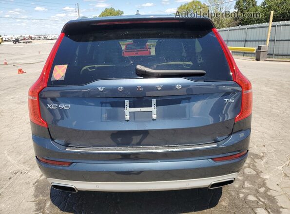 YV4102CK7L1611295 2020 VOLVO XC90 Blue უკანა ხედი