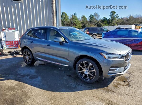 YV4102DL5L1590308 2020 VOLVO XC60 Серебряный Передняя правая четверть