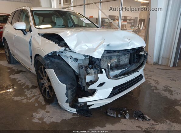 YV4102DL6M1856341 2021 VOLVO XC60 White Դիմացի տեսք