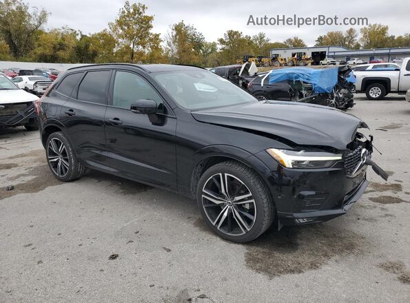 YV4102DM9M1835461 2021 VOLVO XC60 Black Передня права чверть