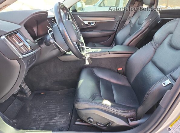 YV4102NK5J1028511 2018 VOLVO V90 Silver Front interior view