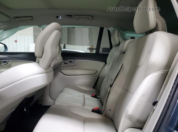 YV4102PK4L1544679 2020 VOLVO XC90 Blue უკანა სავარძლების ხედი