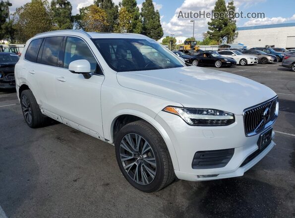 YV4102PK8L1568533 2020 VOLVO XC90 White Передня права чверть