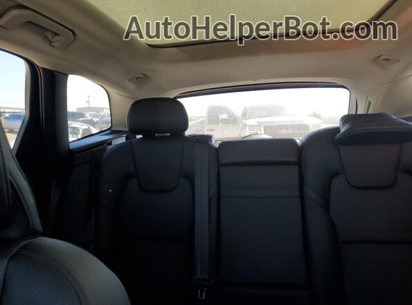 YV4102RK7M1869468 2021 VOLVO XC60 Black Vista de los asientos traseros