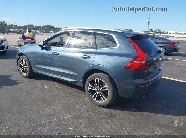 YV4102RK7M1874993 2021 VOLVO XC60 Blue Trasero izquierdo