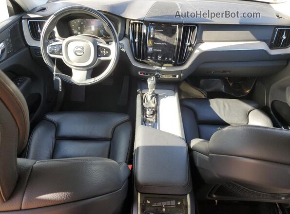YV4102RL2L1570395 2020 VOLVO XC60 Black Առջևի վահանակի տեսք