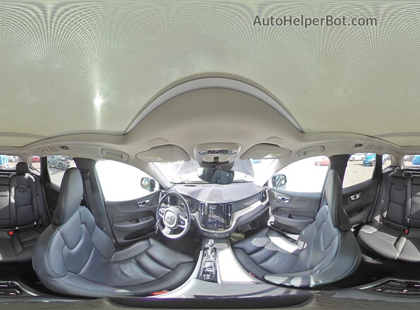 YV4102RL2L1570395 2020 VOLVO XC60 Black Սալոնի 360 աստիճան տեսք