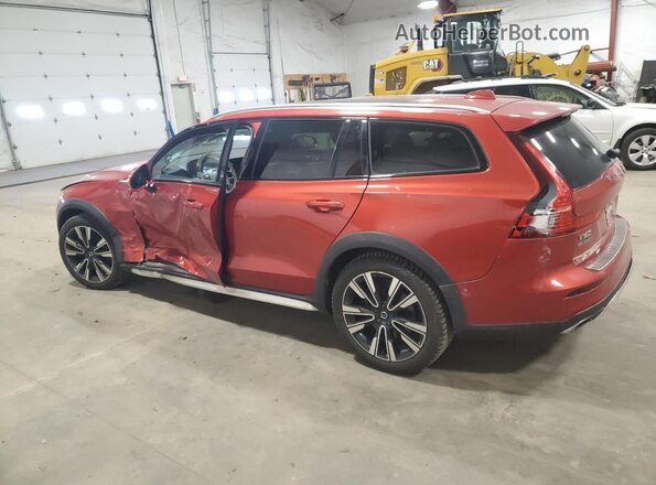 YV4102WK3L1034714 2020 VOLVO V60 Red Задня ліва чверть