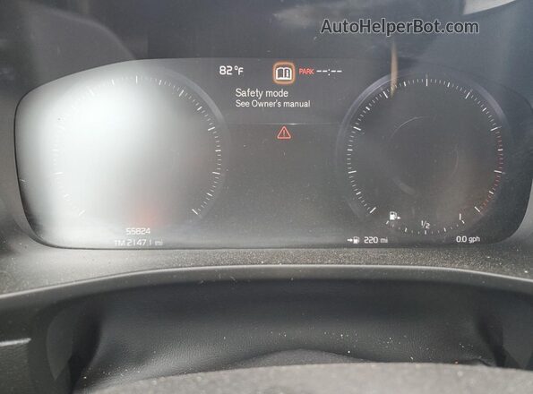 YV4162UK2K2155020 2019 VOLVO XC40 Black Սարքավորումների վահանակի տեսք