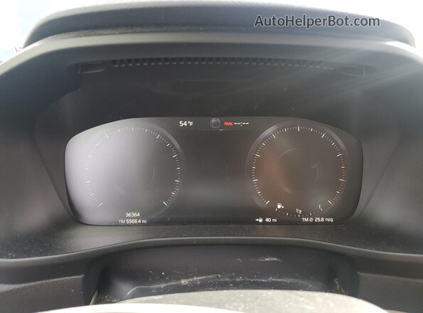 YV4162UK5L2325825 2020 VOLVO XC40 Blue ხელსაწყოთა პანელის ხედი