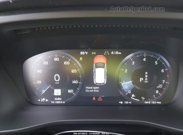 YV4162UKXM2455746 2021 VOLVO XC40 Black 