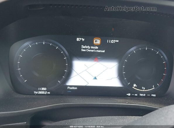 YV4162UL4N2697409 2022 VOLVO XC40 Dark Blue Вид задніх сидінь