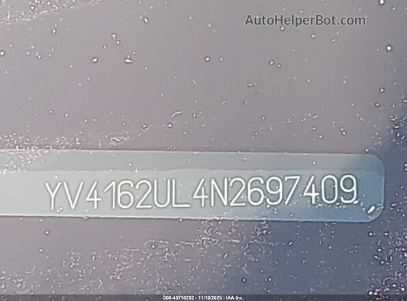 YV4162UL4N2697409 2022 VOLVO XC40 Dark Blue 
