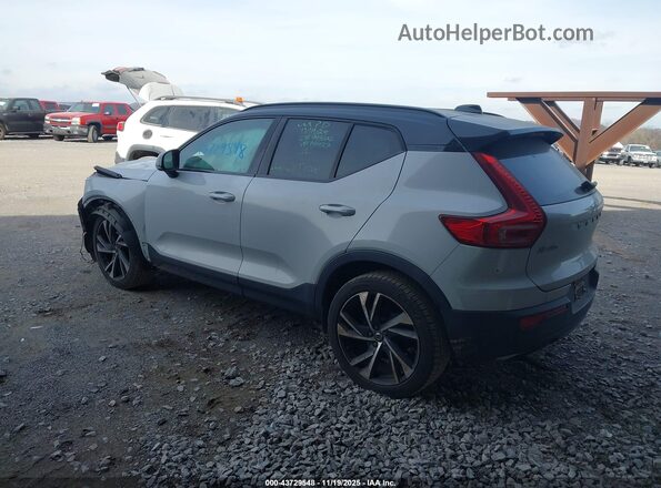 YV4162UM1L2172927 2020 VOLVO XC40 White უკანა მარცხენა