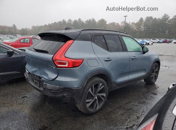 YV4162UM5L2198933 2020 VOLVO XC40 Gray Trasero derecho
