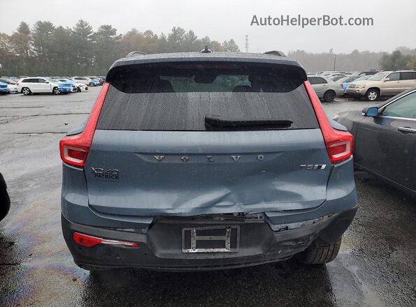 YV4162UM5L2198933 2020 VOLVO XC40 Gray Vista trasera