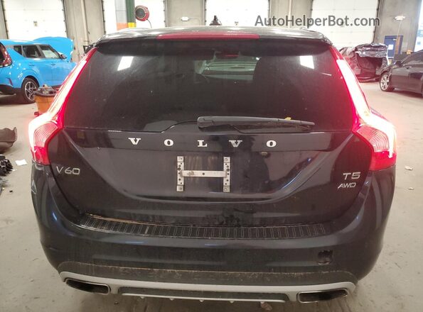 YV440MWK2H1030301 2017 VOLVO V60 Black Widok z tyłu