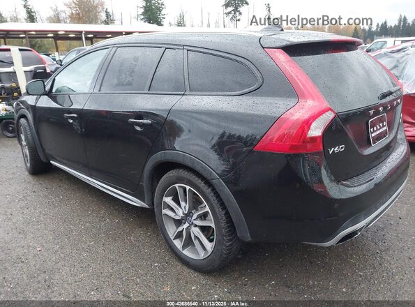 YV440MWK7J2054092 2018 VOLVO V60 CROSS COUNTRY Black Rear left