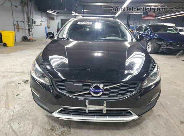YV4612HM3G1013644 2016 VOLVO V60 Black Widok z przodu