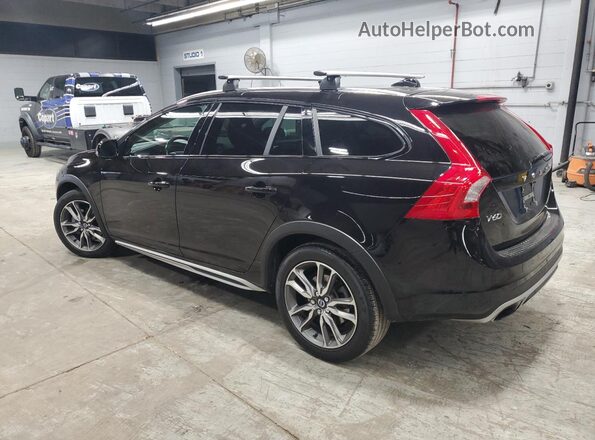 YV4612HM3G1013644 2016 VOLVO V60 Black Tył lewy