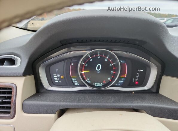 YV4612NM9G1240924 2016 VOLVO XC70 Gold Սարքավորումների վահանակի տեսք