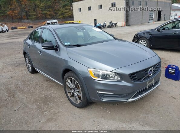 YV4612UM9G2000557 2016 VOLVO S60 CROSS COUNTRY Серый Вид задней части салона