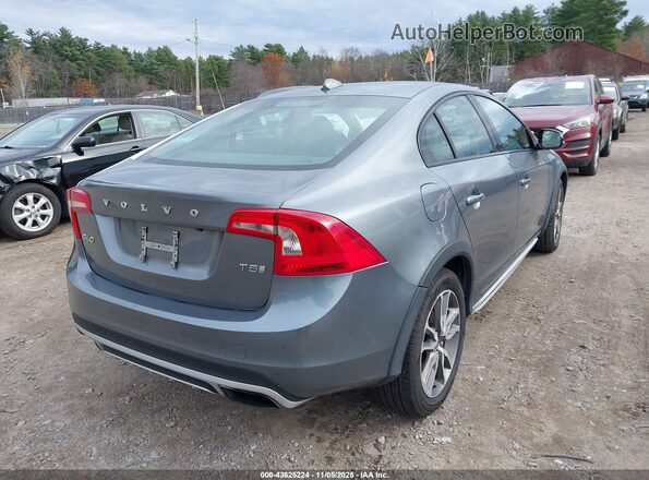 YV4612UM9G2000557 2016 VOLVO S60 CROSS COUNTRY Серый Задняя правая четверть