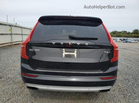 YV4A221K0L1620059 2020 VOLVO XC90 Black Rear view