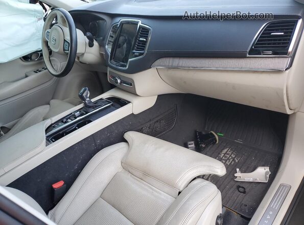 YV4A221L4M1697026 2021 VOLVO XC90 Gray Вид панелі приладів