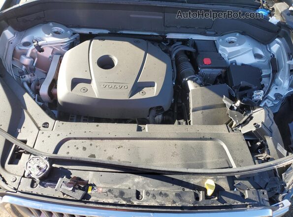 YV4A221L4N1848870 2022 VOLVO XC90 Silver ძრავის განყოფილების ხედი