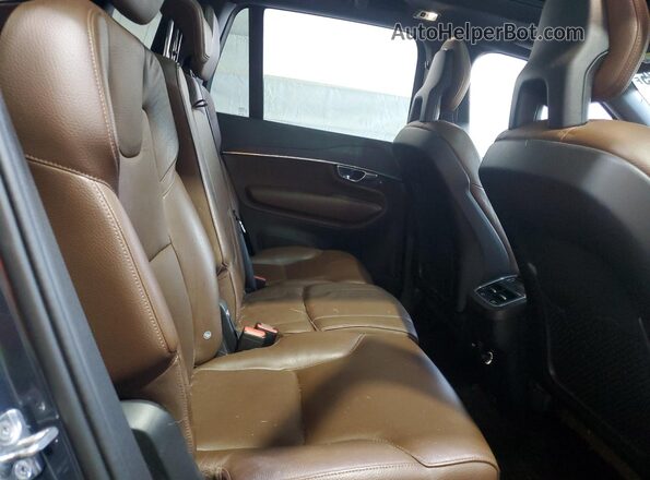 YV4A22PK7L1606554 2020 VOLVO XC90 Gray უკანა სალონის ხედი