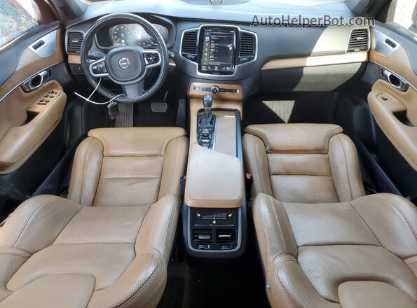 YV4A22PL6K1447453 2019 VOLVO XC90 Gray Dashboard view