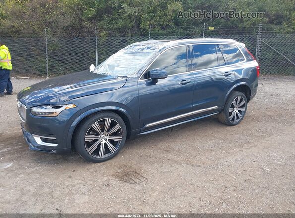 YV4A22PL6M1732267 2021 VOLVO XC90 Blue Przód lewy