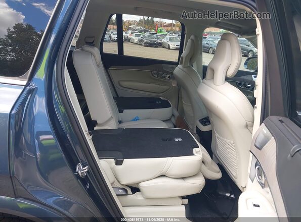 YV4A22PL6M1732267 2021 VOLVO XC90 Blue Widok naklejki z numerem VIN