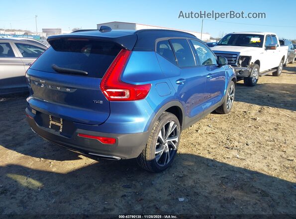 YV4AC2HM0L2284251 2020 VOLVO XC40 Blue უკანა მარჯვენა