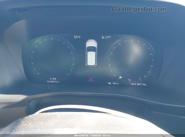 YV4AC2HM0L2284251 2020 VOLVO XC40 Blue უკანა სავარძლების ხედი
