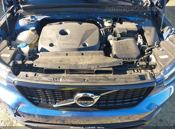 YV4AC2HM0L2284251 2020 VOLVO XC40 Blue უკანა ხედი