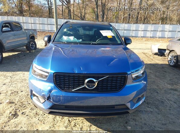 YV4AC2HM0L2284251 2020 VOLVO XC40 Blue ხელსაწყოთა პანელის ხედი